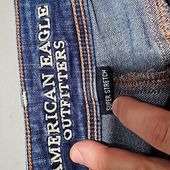 American Eagle size 4 super stretch boot cut jeans - Picture 6 of 8